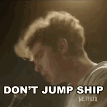 Dont Jump Ship Jon Larson GIF - Dont Jump Ship Jon Larson Andrew Garfield GIFs