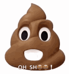 poop emoji oh