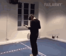 Hit The Wall Failarmy GIF - Hit The Wall Failarmy Virtual Reality Fail GIFs