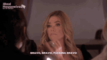 Bravo Bravo Fucking Bravo Real Housewives Of Beverly Hills GIF - Bravo Bravo Fucking Bravo Real Housewives Of Beverly Hills Rhobh GIFs