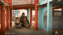 comfort cheer up side hug im here police officer