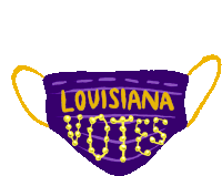 Louisiana Votes New Orleans Sticker - Louisiana Votes Louisiana Vote Stickers