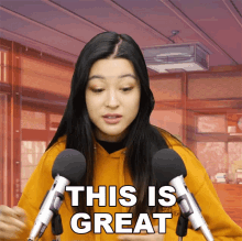 This Is Great Emily Ghoul GIF - This Is Great Emily Ghoul Emily Mei GIFs