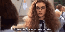 You Really Relate To Anne Hathaway In “the Princess Diaries” Before Her Makeover. GIF - The Princess Diaries Anne Hathaway Nerdy GIFs