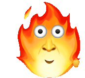Flaming Hot Sticker - Flaming Hot Stickers