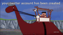 your twitter account had been created