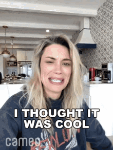 I Thought It Was Cool Arielle Vandenberg GIF - I Thought It Was Cool Arielle Vandenberg Cameo GIFs
