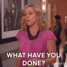 What Have You Done Jenna Maroney GIF - What Have You Done Jenna Maroney 30rock GIFs