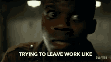 Leaving Work Like Scared GIF - Leaving Work Like Scared Sneaking Out GIFs