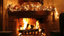 Fireplace Yule Log GIF - Fireplace Fire Yule Log GIFs