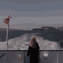 leaving ocean boat travel views