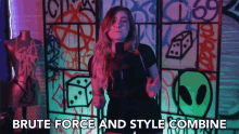 Brute Force And Style Combine Strong GIF - Brute Force And Style Combine Strong Brave GIFs