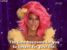 For Your Life GIF - Drag Race Ru Paul Lip Sync For Your Life GIFs