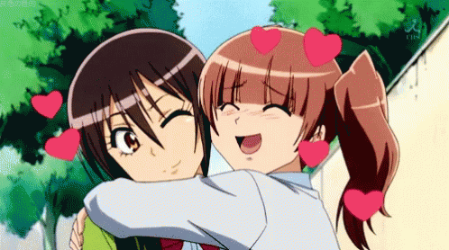 Anime Cuddle GIF - Anime Cuddle Hug - Descubre &amp;amp; Comparte GIFs