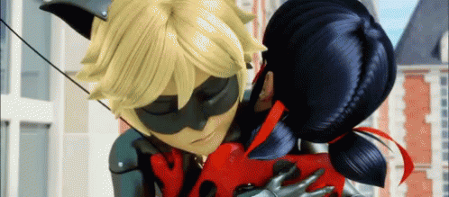 Chat Noir Miraculous Lady Bug Gif Chat Noir Miraculous Lady Bug Hug Discover Share Gifs