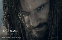L'Oreal Viking GIF - Loreal Viking Viking Hair GIFs
