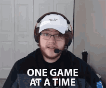 One Game At A Time Jordan Theaker GIF - One Game At A Time Jordan Theaker Bigmantingz GIFs