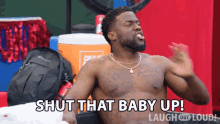 Shut That Baby Up Kevin Hart GIF - Shut That Baby Up Kevin Hart Cold As Balls GIFs