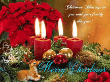 Merry Christmas Candles GIF - Merry Christmas Candles Warm GIFs