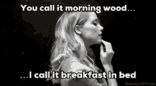 Morning Wood Breakfast GIF - Morning Wood Breakfast In Bed GIFs