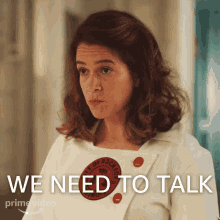 We Need To Talk Carson Shaw GIF - We Need To Talk Carson Shaw A League Of Their Own GIFs