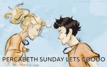 Percabeth Sunday GIF - Percabeth Sunday GIFs