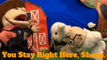 Sml Junior GIF - Sml Junior You Stay Right Here Sheep GIFs