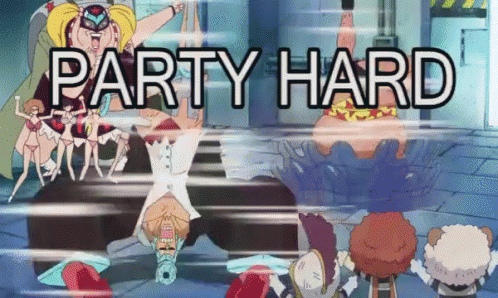 Onepiece Party Gif Onepiece Party Partyhard Discover Share Gifs