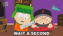 Wait A Second Eric Cartman GIF - Wait A Second Eric Cartman Kyle Broflovski GIFs