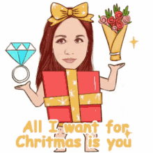 merry christmas all i want for christmas is you gifts
