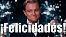 Felicidades Brindis Leonardo Di Caprio Gatsby GIF - Leonardo Di Carpio Congratulations Gatsby GIFs