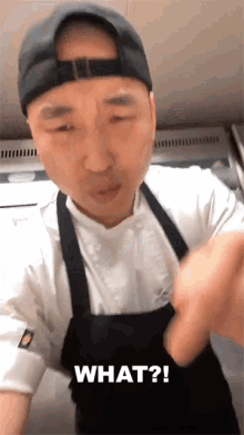 what chef chris cho confused what did you say what was that about