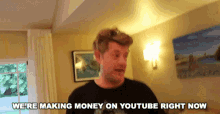 Were Making Money Youtuber GIF - Were Making Money Youtuber Youtube Money GIFs