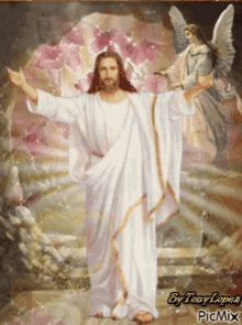 Jesus Angel GIF - Jesus Angel Glory To God GIFs
