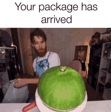 Yourpackage Watermelon GIF - Yourpackage Watermelon Captainpinkbeard GIFs