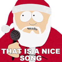 That Is A Nice Song Santa Claus Sticker - That Is A Nice Song Santa Claus South Park Stickers