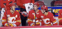 Calgary Flames Mikael Backlund GIF - Calgary Flames Mikael Backlund Gatorade GIFs