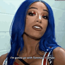 Sasha Banks Im Gonna Go With GIF - Sasha Banks Im Gonna Go With Tommaso Ciampa GIFs