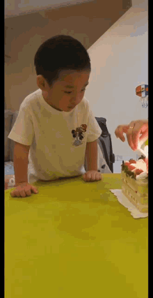 Baby Blow Candle GIF - Baby Blow Candle Cake GIFs