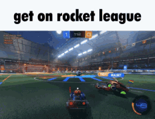 Rocket League Get On GIF - Rocket League Get On Get On Rocket League GIFs