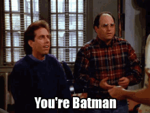 Youre Batman Jerry Seinfeld GIF - Youre Batman Batman Jerry Seinfeld GIFs