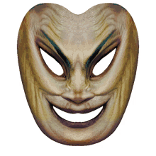 colin raff grotesque creepy mask wtf