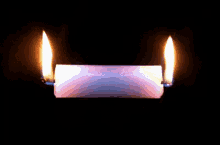 Burning Candle GIF - Burning Candle Both Ends GIFs