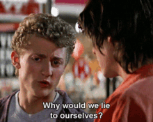 Bill And Ted Why Would We Lie GIF - Bill And Ted Why Would We Lie Why Be Dishonest GIFs