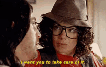 Playing It Cool Elle GIF - Playing It Cool Elle I Want You To Take Care Of It GIFs