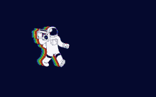 Drop The Mic Astronaut GIF - Drop The Mic Astronaut Bring The Beat In GIFs