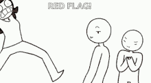 Red Flag Hit GIF - Red Flag Hit Smirk GIFs