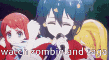 Zombieland Saga Franchouchou GIF - Zombieland Saga Franchouchou Sakura Minamoto GIFs