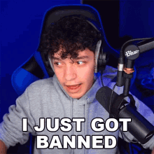 I Just Got Banned Vrax GIF - I Just Got Banned Vrax I Was Kicked Out GIFs