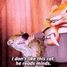 ice age cat minds read mindreader